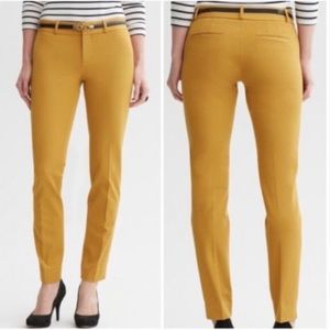 Banana Republic Sloan Fit Mustard